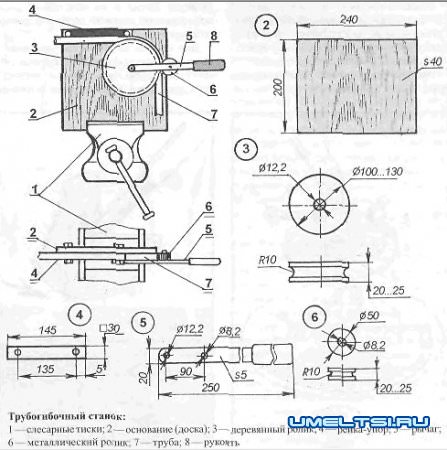 Трубогибочный станок