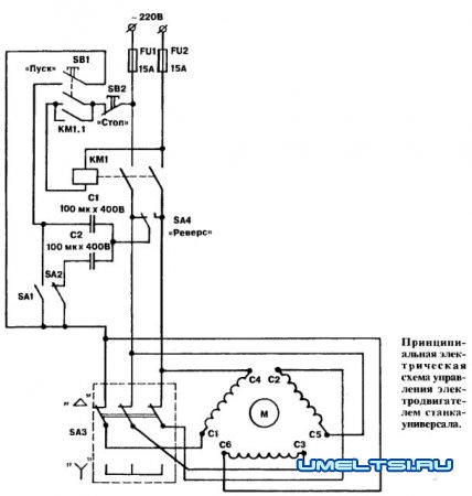 Простой универсальный деревообрабатывающий станок