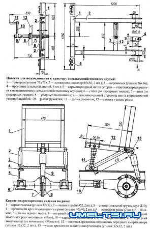 Самодельный трактор
