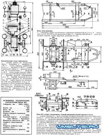 Минитрактор своими руками