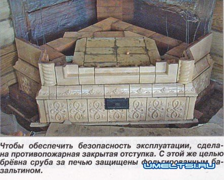 Печь камин своими руками