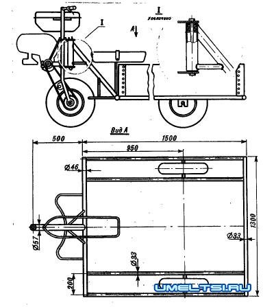 Мотолебедка или мотоблок Мотолебедка или мотоблок