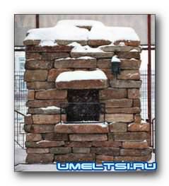 Садовый камин