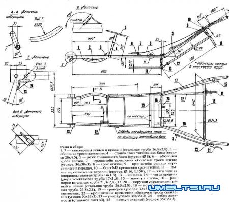 Самодельный мотоблок «Электроник»