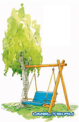 Деревянные садовые качели своими руками Деревянные садовые качели своими руками