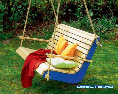 Деревянные садовые качели своими руками Деревянные садовые качели своими руками