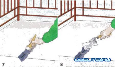 Заделка трещин в бетоне