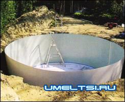 Бассейн своими руками для загородного участка