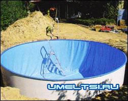 Бассейн своими руками для загородного участка