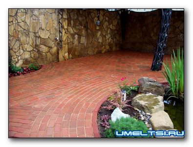 Технология укладки брусчатки