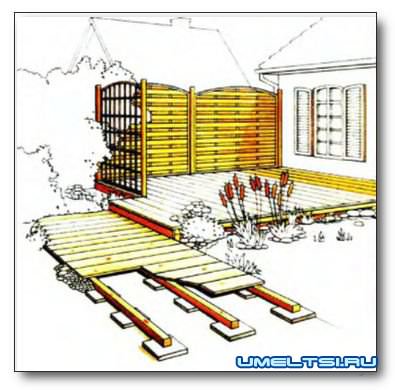 Ограждения для террасы