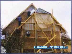 Облицовка фасадов плиткой