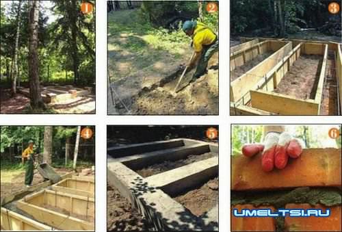 Строительство уютной самодельной бани (поэтапно)