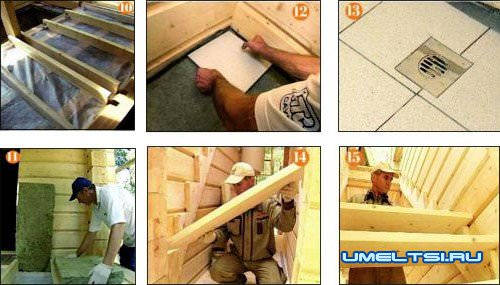 Строительство уютной самодельной бани (поэтапно)