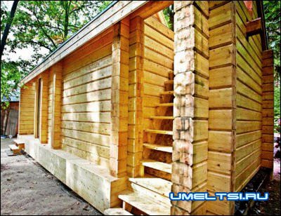 Строительство уютной самодельной бани (поэтапно)