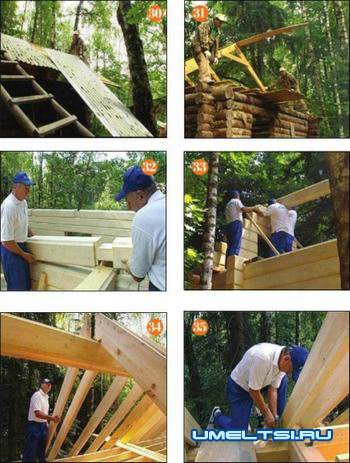 Строительство уютной самодельной бани (поэтапно)