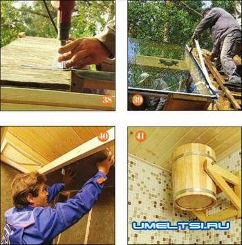 Строительство уютной самодельной бани (поэтапно)