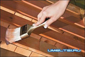 Составы для обработки древесины