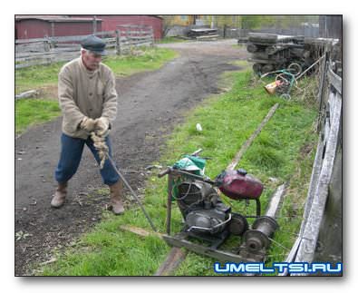 Лебедка, которая пашет