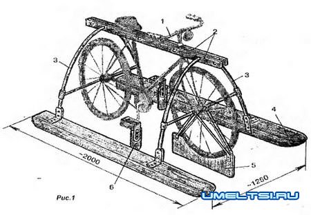 Велосипед- катамаран своими руками