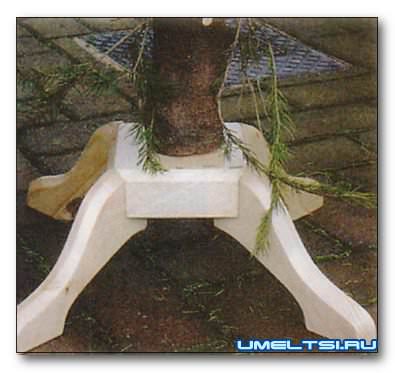 Подставка под елку своими руками