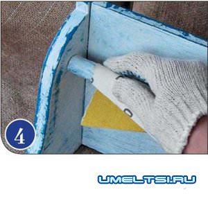 Украшаем гжельскою росписью полку Украшаем гжельскою росписью полку