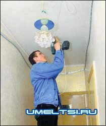 Монтаж натяжных потолков