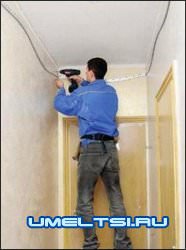 Монтаж натяжных потолков