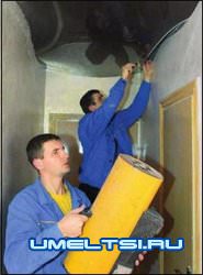 Монтаж натяжных потолков