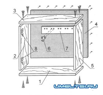 Ключница своими руками