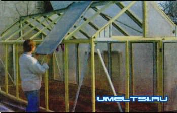 Изготовление теплицы своими руками