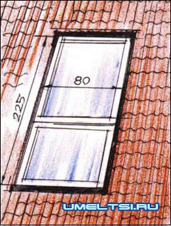 Окно-балкон в мансарде Окно-балкон в мансарде