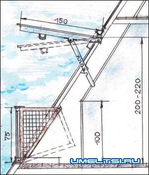 Окно-балкон в мансарде Окно-балкон в мансарде