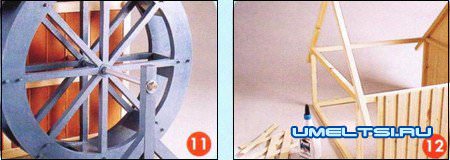 Декоративная водяная мельница Декоративная водяная мельница