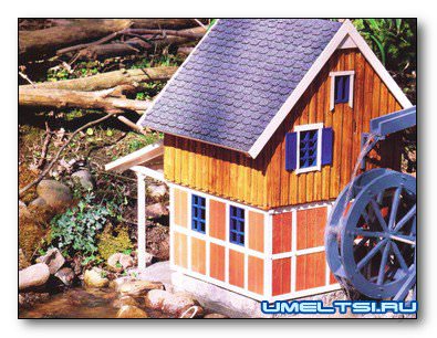 Декоративная водяная мельница Декоративная водяная мельница