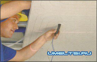 Подвесной потолок своими руками из гипсовых панелей