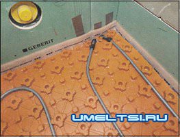 Теплый водяной пол своими руками