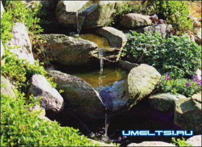 Водоем на даче: создаем русло, оформление, декорирование