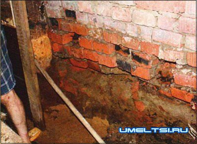 Укрепление фундамента Укрепление фундамента