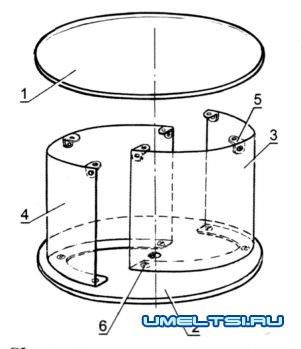 Дачный туалет з вентиляцией