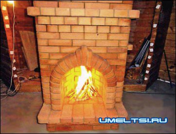 Кладка печи камина своими руками