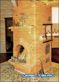 Кладка печи камина своими руками
