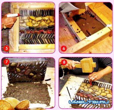 Мозаика из гальки