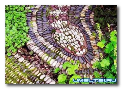 Мозаика из гальки