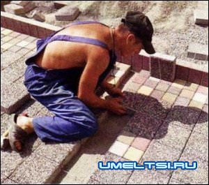 Тротуарная плитка своими руками