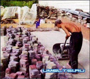 Тротуарная плитка своими руками