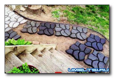 Тротуарная плитка своими руками