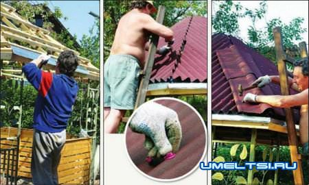 Деревянная беседка своими руками