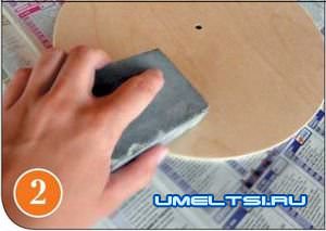 Часы настенные своими руками