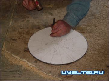 создали шаблон